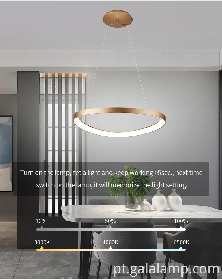 Modern European LED LED LUZ